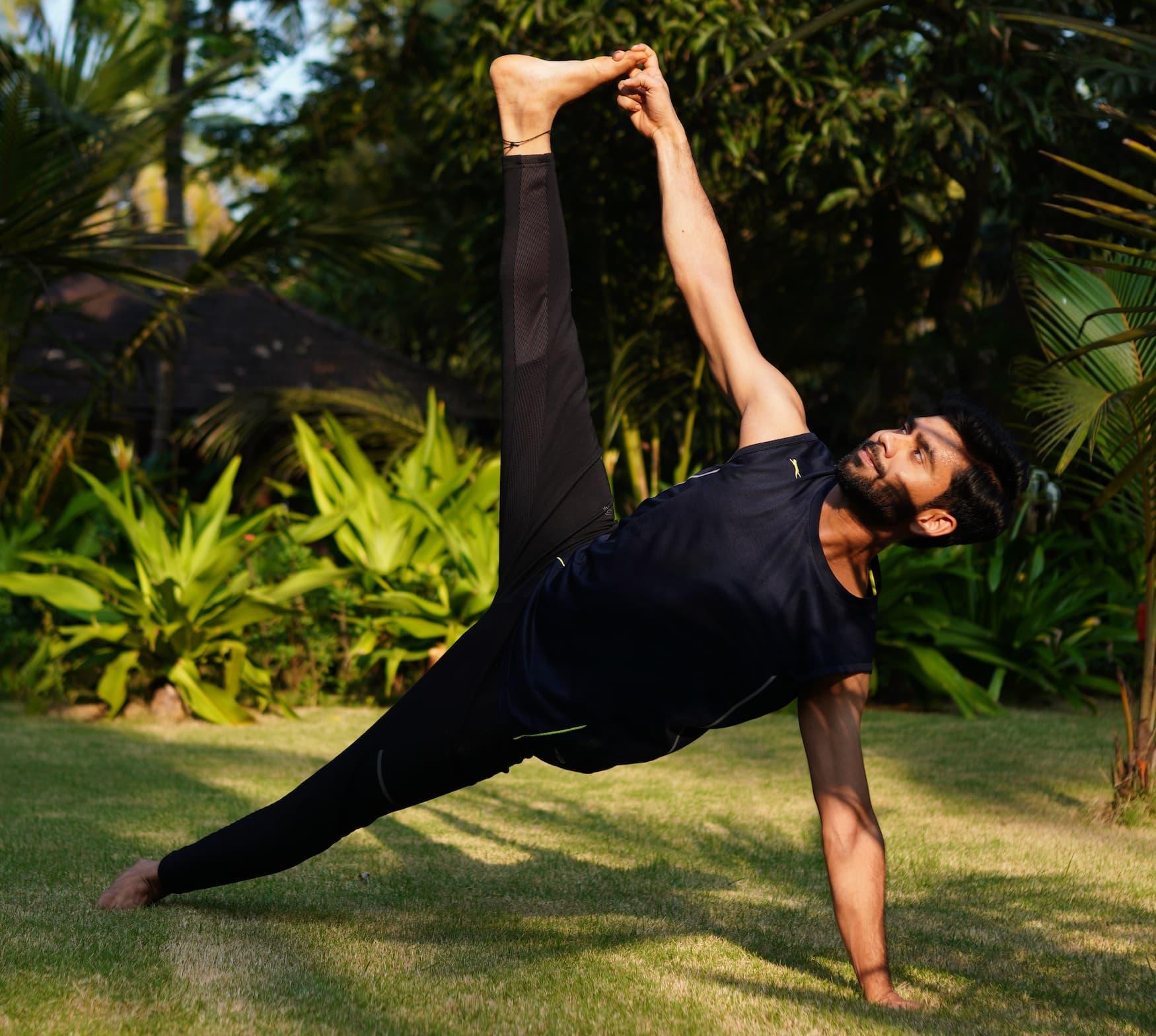 Man Vs. yoga; Celebrate the yogi in you