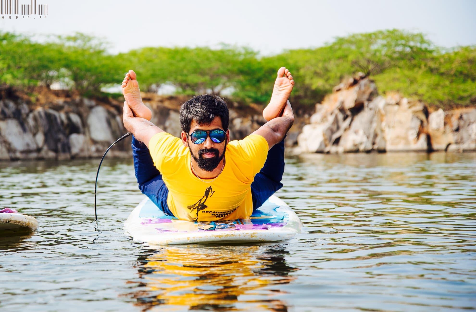 Paddle Board Yoga